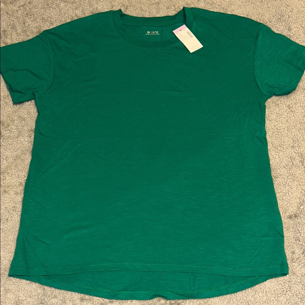 Girls Maurices Vibrant Green Short Sleeve Tee